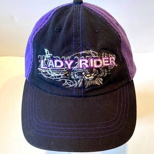 Hot Leathers Lady Rider Biker Hat Cap Women's